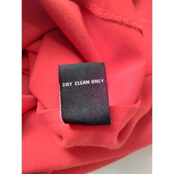 Premise Bright Red Sleeveless V-Neck Above Knee Length Sheath Dress Women's 8 - Picture 5 of 12